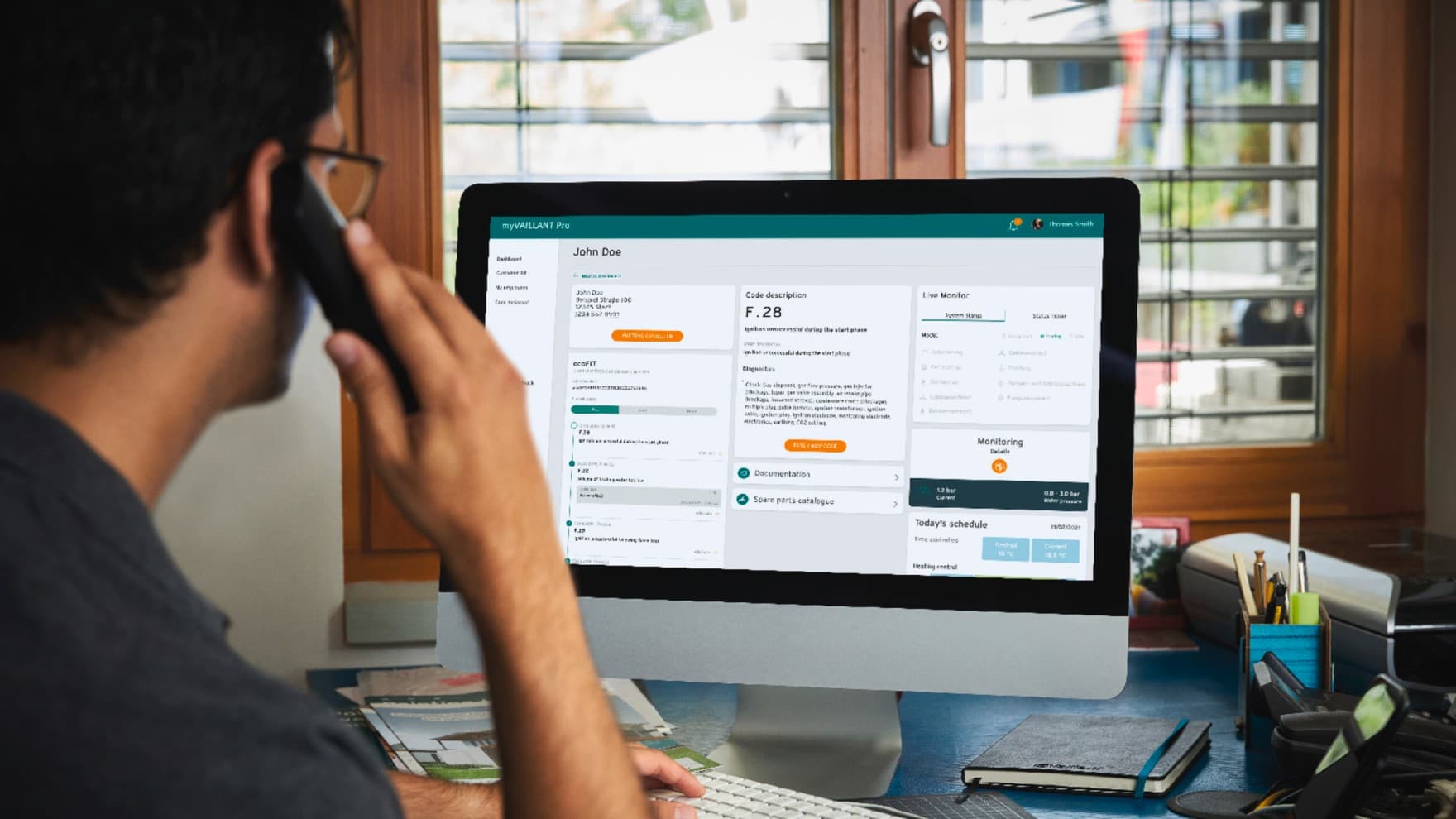 Surveillance à distance de l'appareil de chauffage | Vaillant