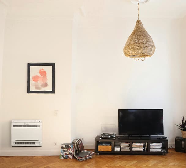 Woonkamer met climaVAIR multi-cassette