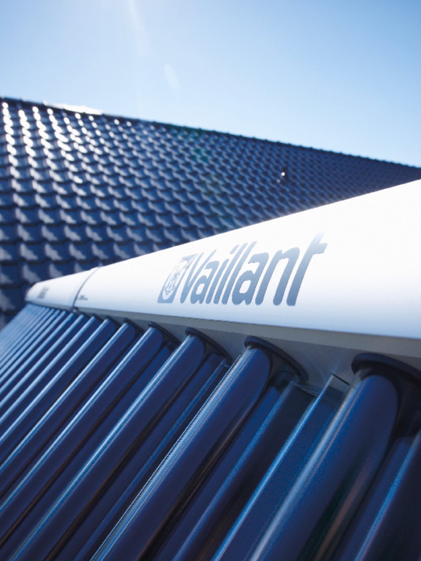 Gros plan sur des panneaux solaires installés sur un toit
