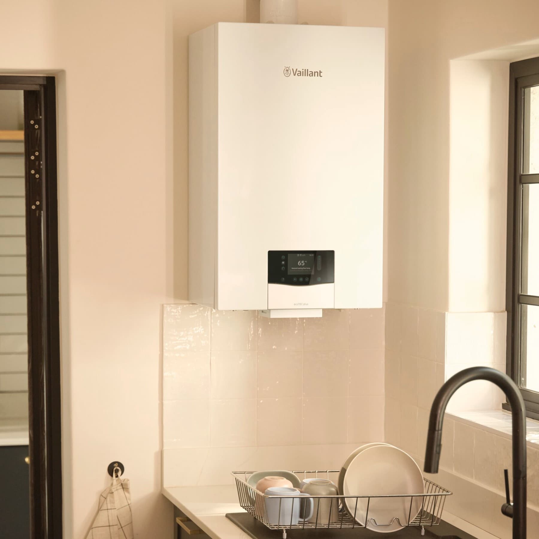Vaillant ecoTEC exclusive dans une cuisine