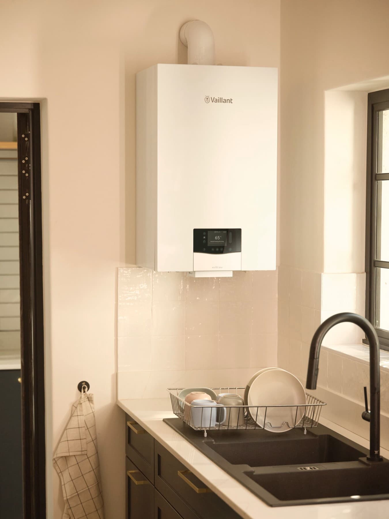 Vaillant ecoTEC exclusive dans une cuisine